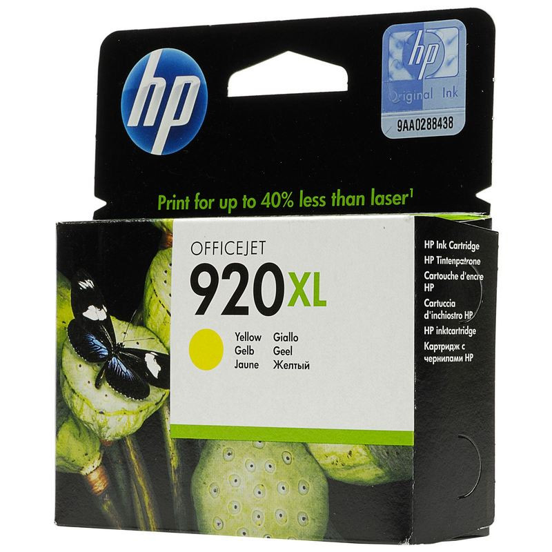 Картридж струйный HP 920XL CD974AE жел. пов.емк. для OJ 6000 - фото 3
