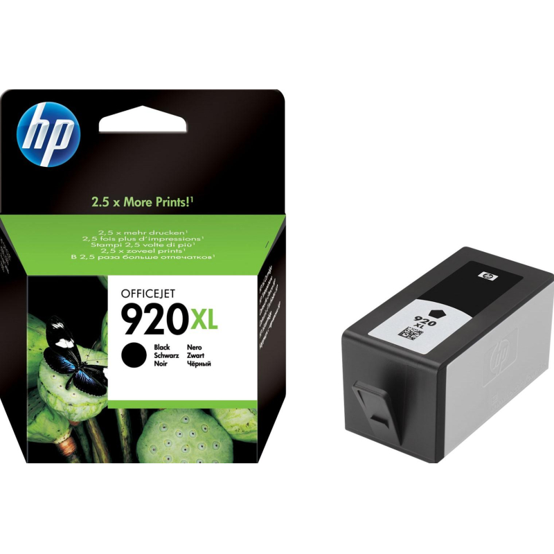 Картридж струйный HP 920XL CD975AE чер. пов.емк. для OJ 6000 - фото 1