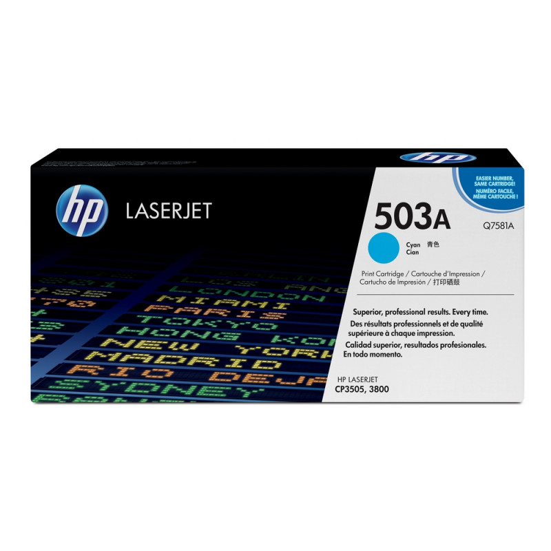 Картридж лазерный HP 503A Q7581A гол. для CLJ CP3505/3800 - фото 2