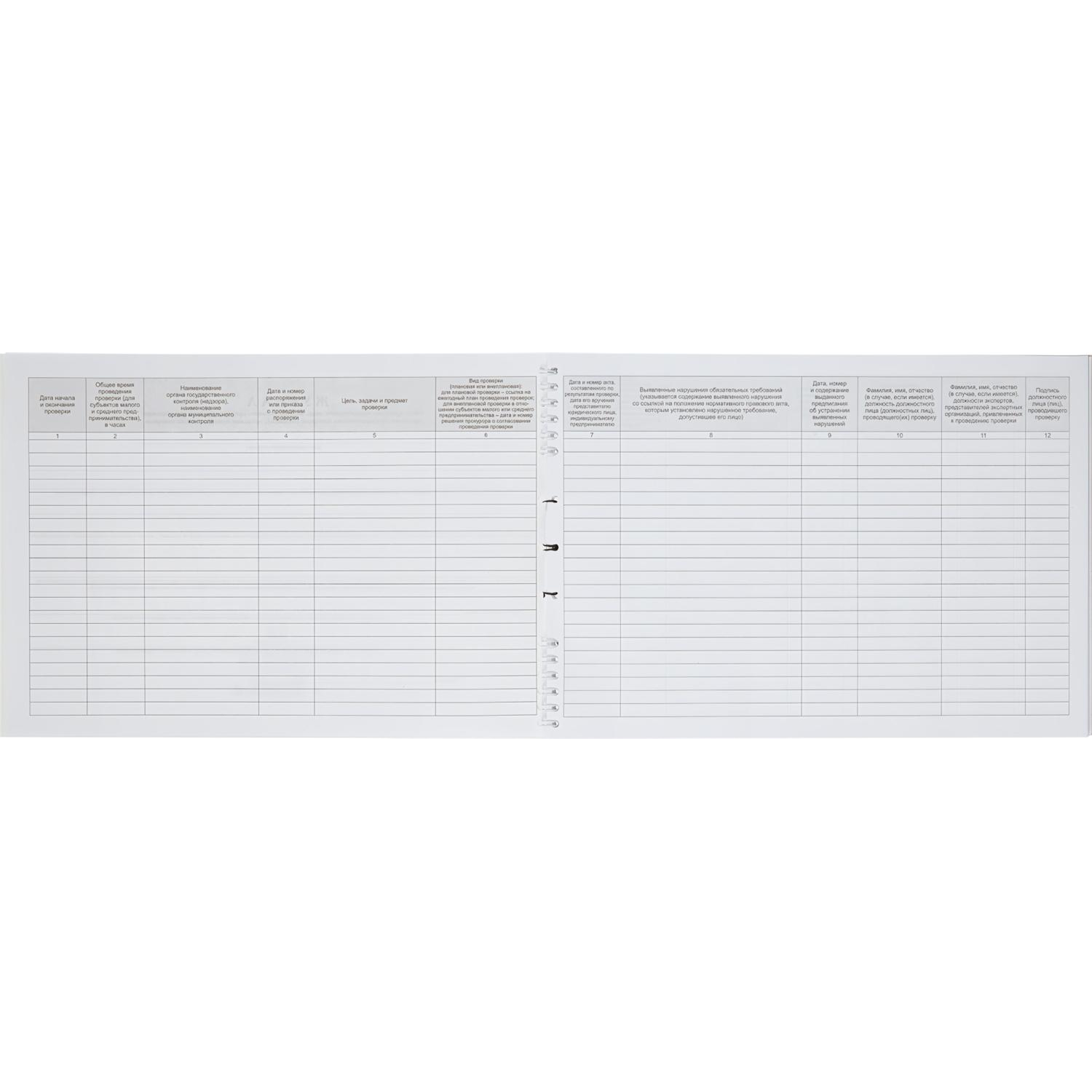 Журнал учета проверок Юр.Лиц  и ИП А4 50л - фото 3