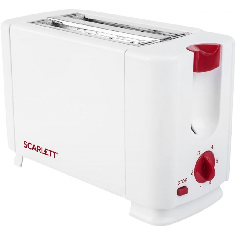 Тостер SCARLETT SC-TM11013, 650Вт, белый - фото 1
