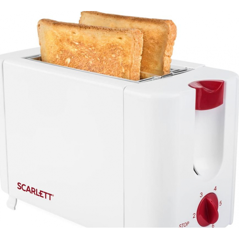 Тостер SCARLETT SC-TM11013, 650Вт, белый - фото 5