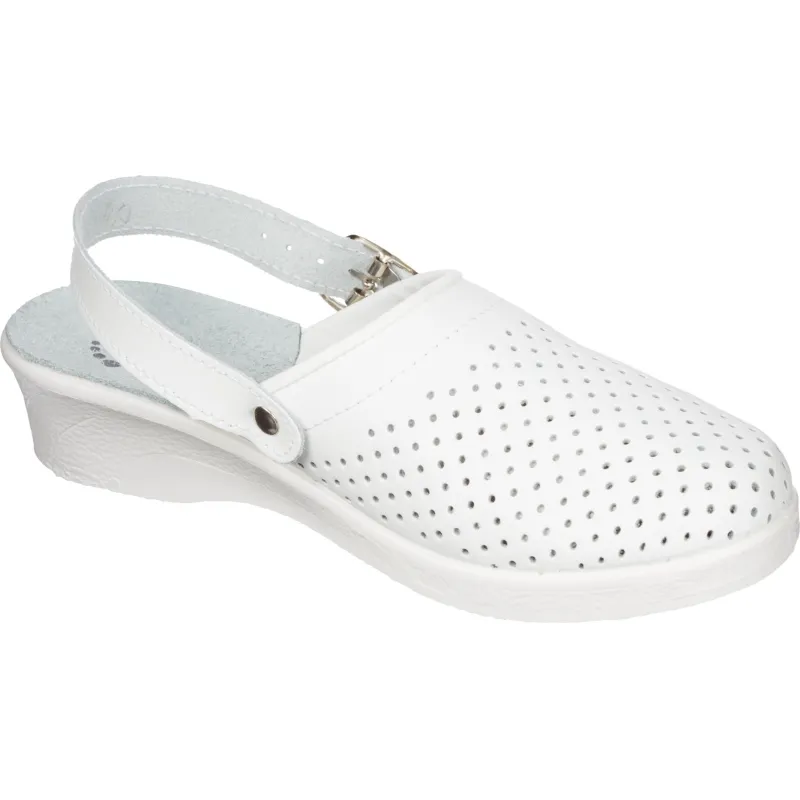 Сабо женские АЛМИ (арт. 6802-00101) Эмануэла, белые, р.38 - фото 5