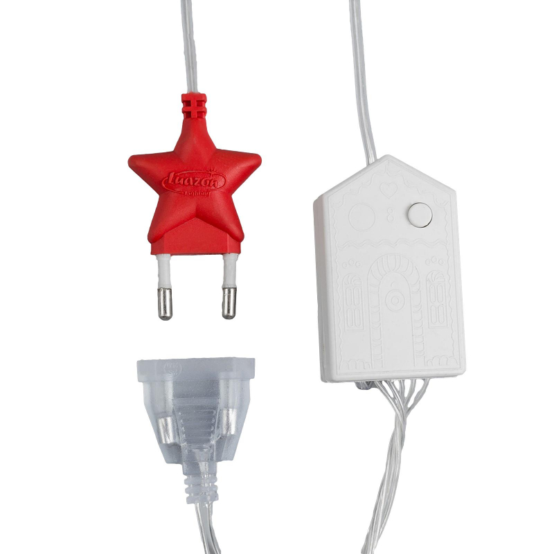 Гирлянда светодиодная Бахрома 1.8х0.5м,IP20, 48 LED,мульти,8 реж 3556828 - фото 5