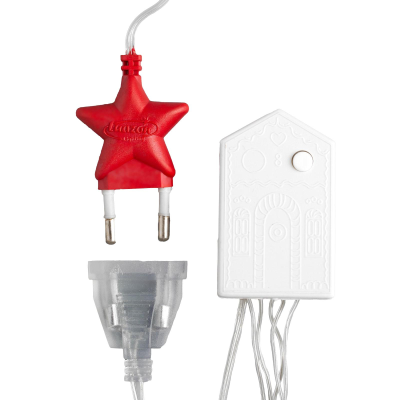 Гирлянда светодиодная Бахрома 3 х 0.5 м , IP20,80 LED, бел, 8 реж, 3556845 - фото 6