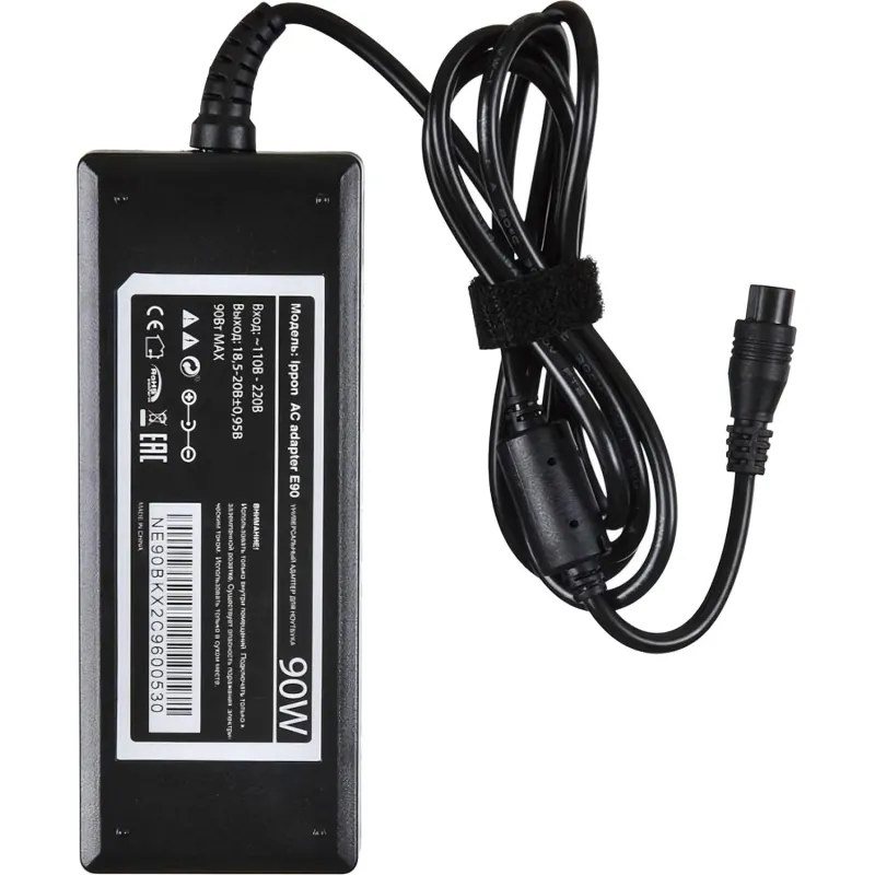 Блок питания Ippon E90 автоматический 90W 18.5V-20V 4.5A (E90) - фото 3