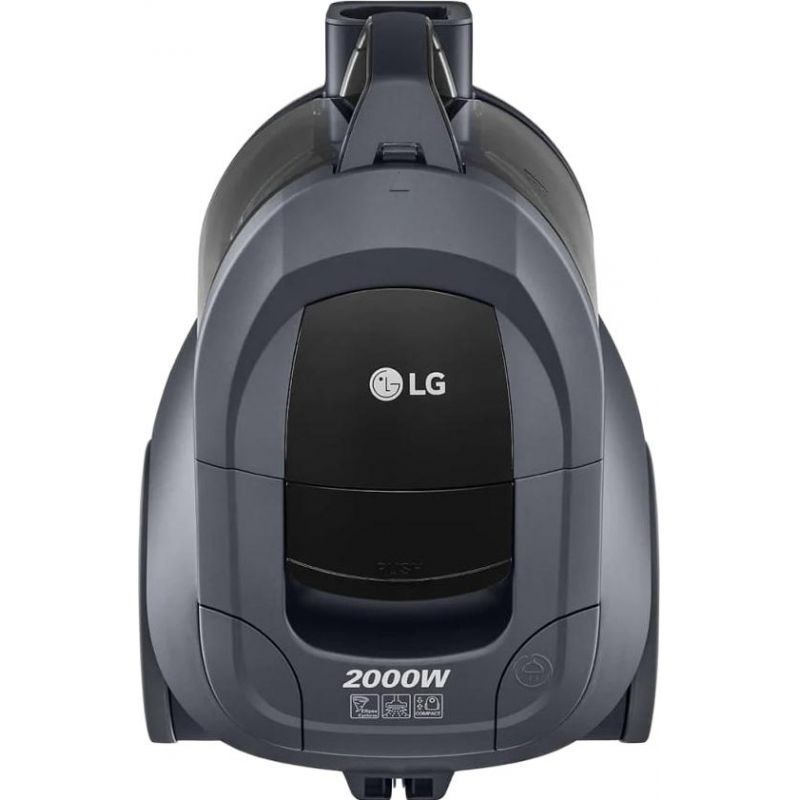 Пылесос LG VC5420NHTG, 2000Вт/380Вт, Управление на ручке, цвет серый - фото 2