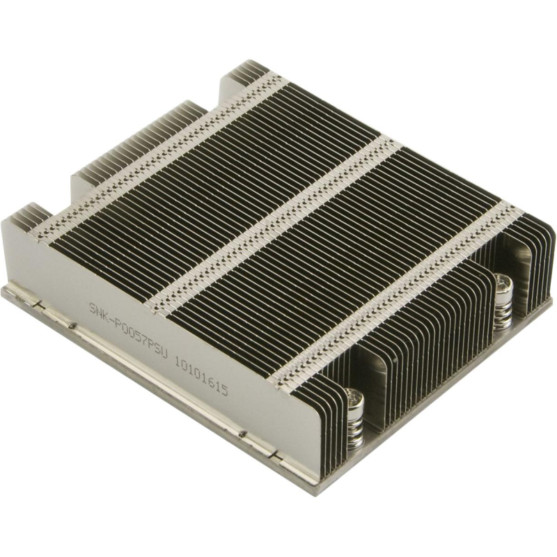 Кулер радиатор Supermicro 1U Passive Socket LGA2011 (SNK-P0057 PSU) - фото 1