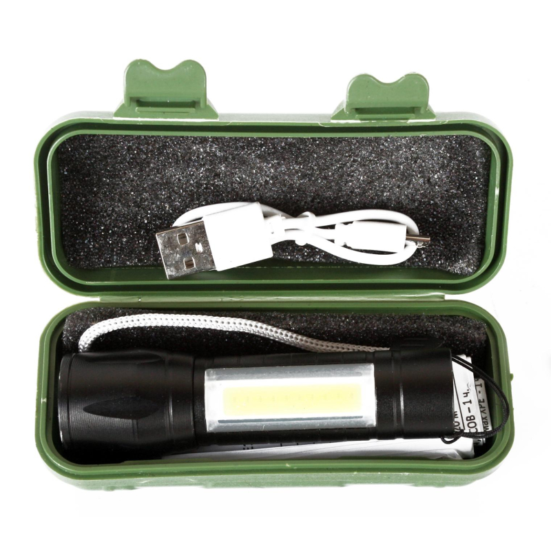 Фонарь ручной Ultraflash E1337 3Вт 3,7В, XPE + COB - фото 4