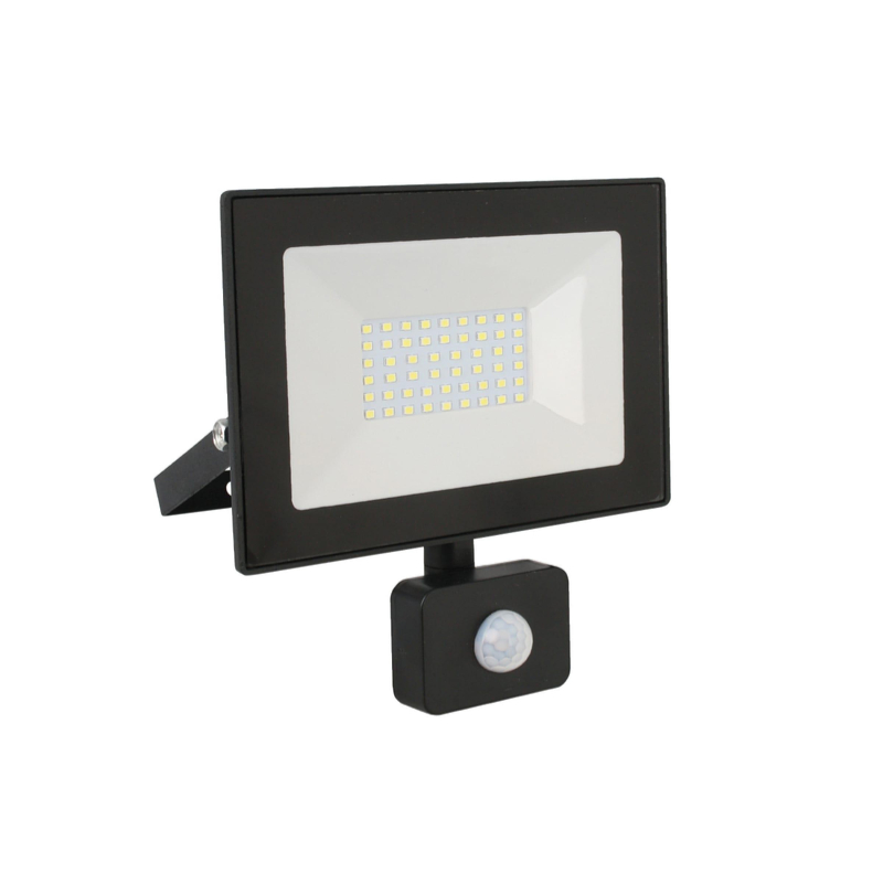 Прожектор светодиодный Ultraflash LFL-3002S C02 30Вт, 6500К черный (13330) - фото 1