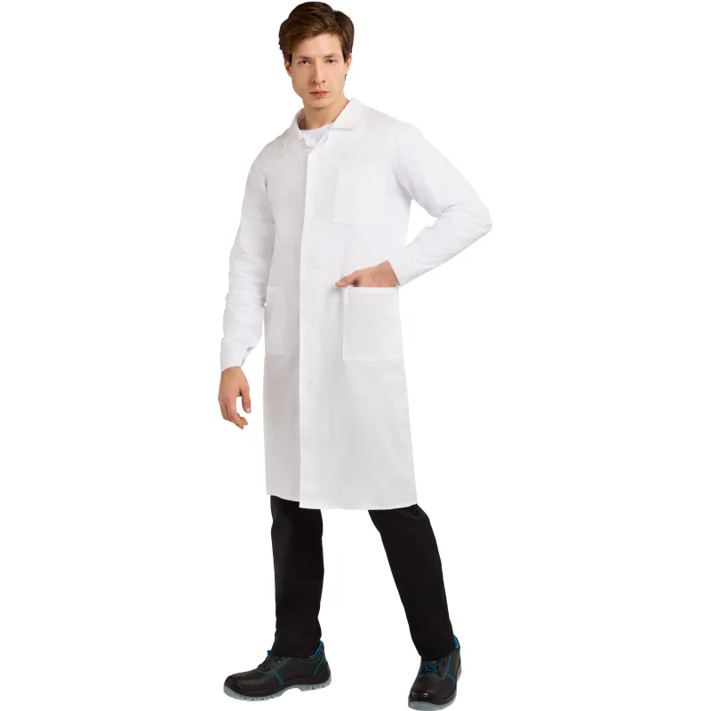 Халат мужской у02-ХЛ белый (р.48-50) 170-176 Халат мужской у02-ХЛ белый (р.48-50) 170-176 - фото 6