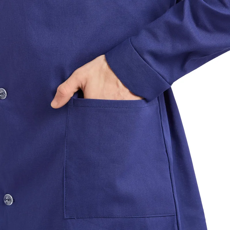 Халат мужской у02-ХЛ синий (р.44-46) 170-176 - фото 3