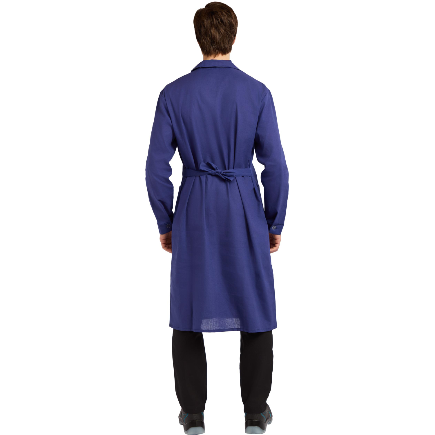 Халат мужской у02-ХЛ синий (р.60-62) 170-176 Халат мужской у02-ХЛ синий (р.60-62) 170-176 - фото 4