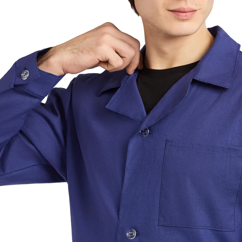 Халат мужской у02-ХЛ синий (р.60-62) 170-176 Халат мужской у02-ХЛ синий (р.60-62) 170-176 - фото 7