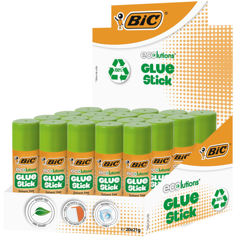 Клей-карандаш BIC ECOlutions 21 гр. 8923452  - фото 3
