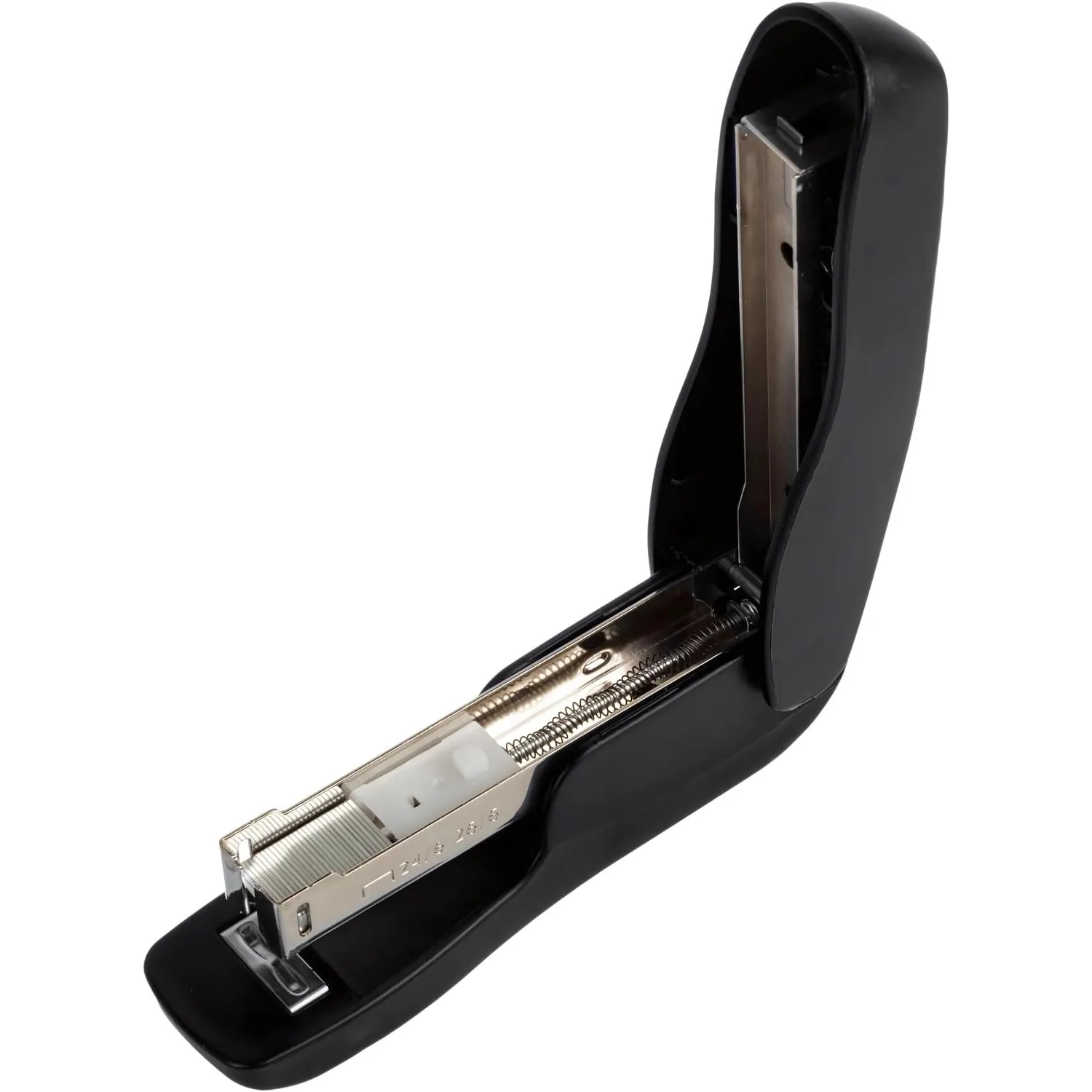 Степлер №24/6, 26/6, до 20 листов, пластик, черный - фото 6