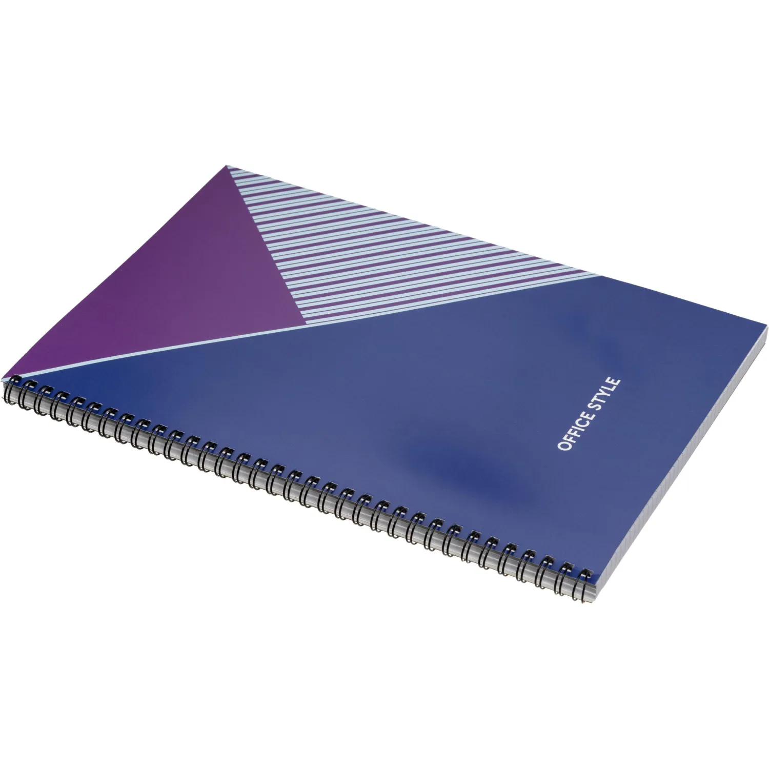 Бизнес-тетрадь А4,96л,обл.карт,греб,кл,Attache Economy,Office Style,синяя - фото 4