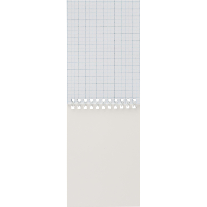 Блокнот А6 108x146,40л,гребень, картон,клетка, Attache Economy синяя - фото 9