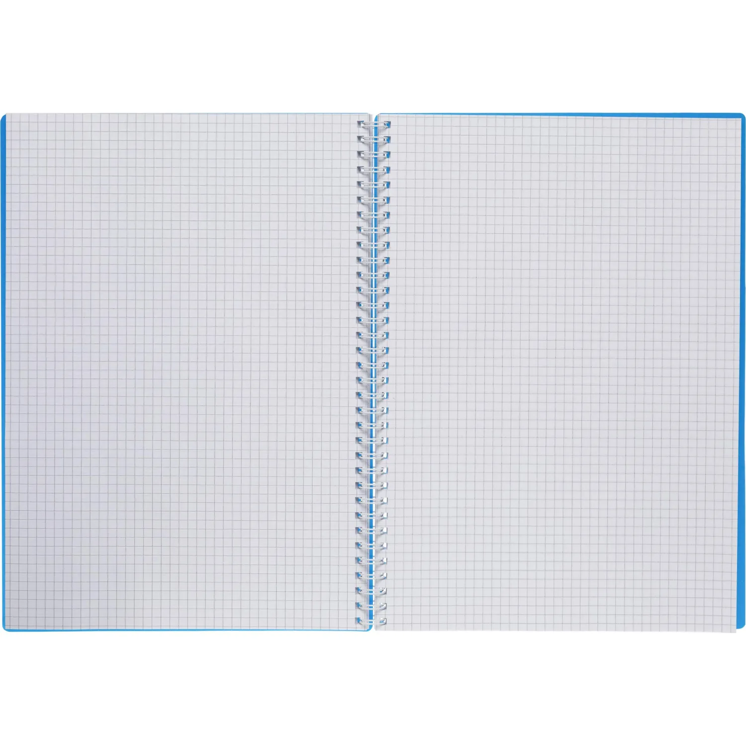 Бизнес-тетрадь А4,120л,гребень,обл.пластик,клетка, Attache Plastic, синий - фото 6