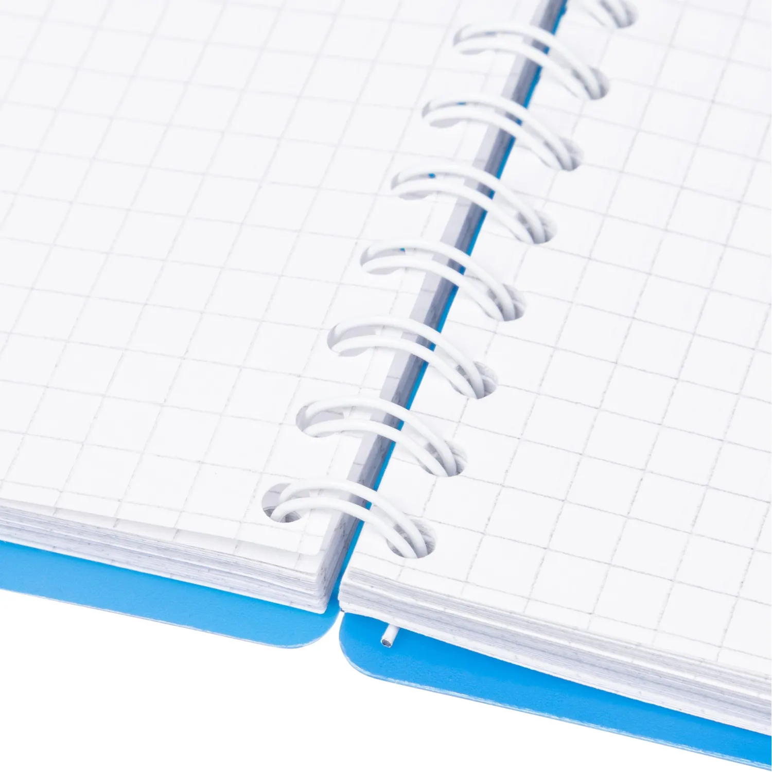 Бизнес-тетрадь А5-,96л,гребень,обл.пластик,клетка, Attache Plastic, синий - фото 8