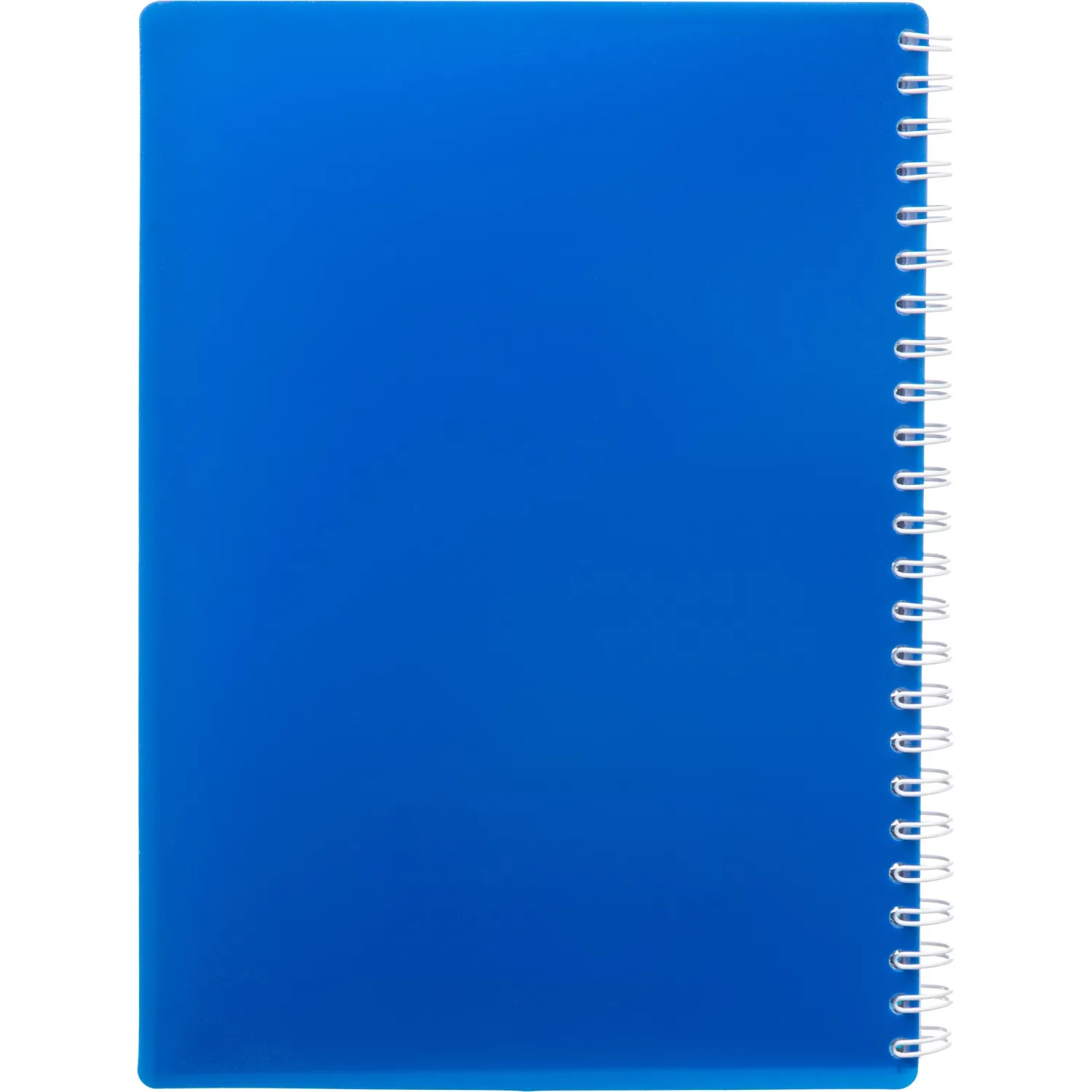 Бизнес-тетрадь А5-,96л,гребень,обл.пластик,клетка, Attache Plastic, синий - фото 9