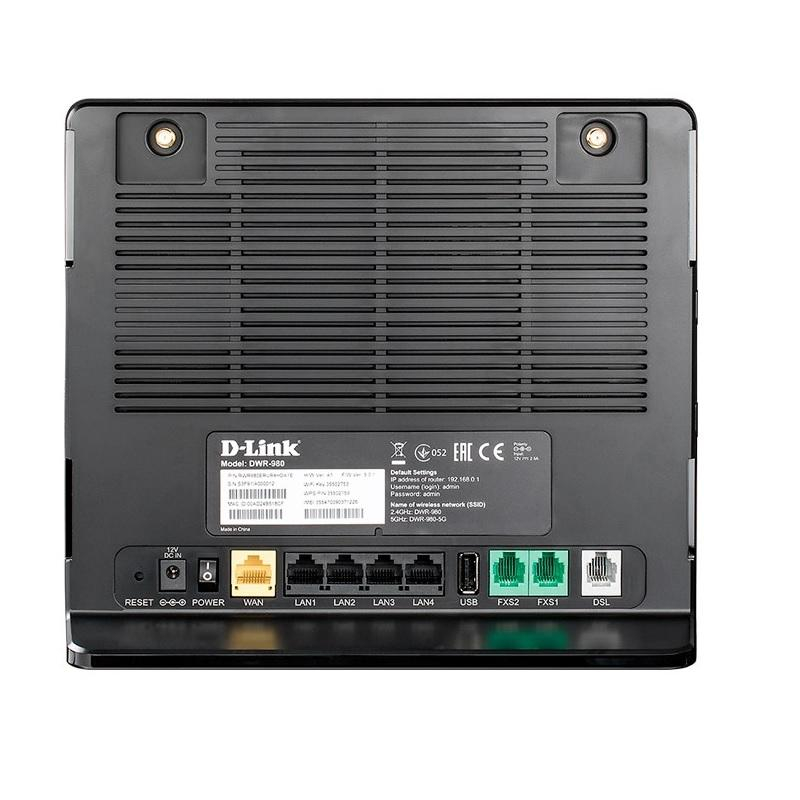 Маршрутизатор D-Link, Wireless AC1200 4G LTE Router (DWR-980/4HDA1E) - фото 2