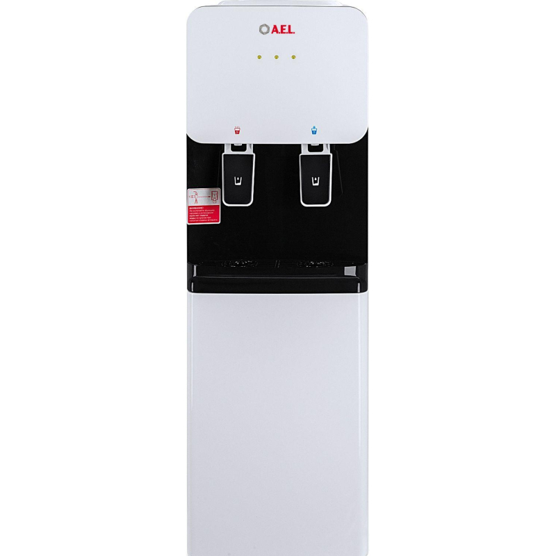 Кулер для воды AEL LD-AEL-85C white/black  нагрев/электронное охл, шкаф - фото 1