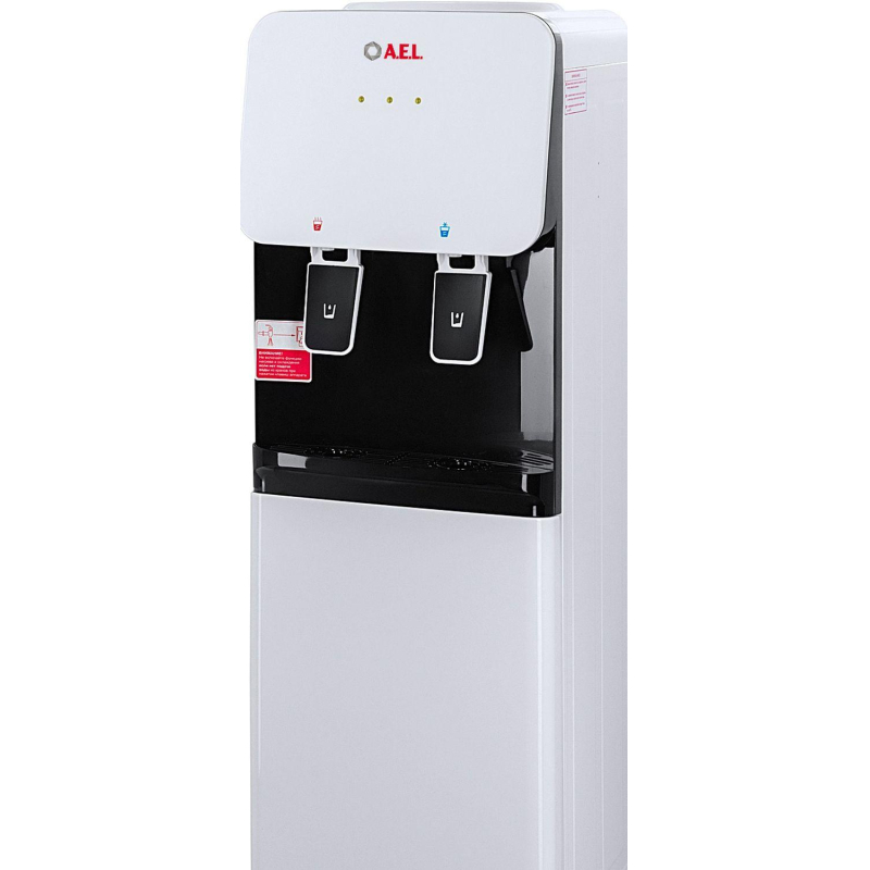 Кулер для воды AEL LD-AEL-85C white/black  нагрев/электронное охл, шкаф - фото 2