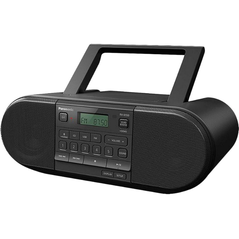Магнитола Panasonic RX-D550GS-K - фото 1