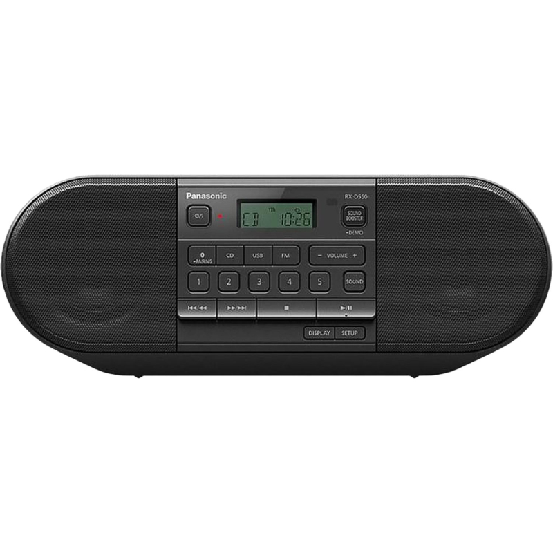Магнитола Panasonic RX-D550GS-K - фото 2