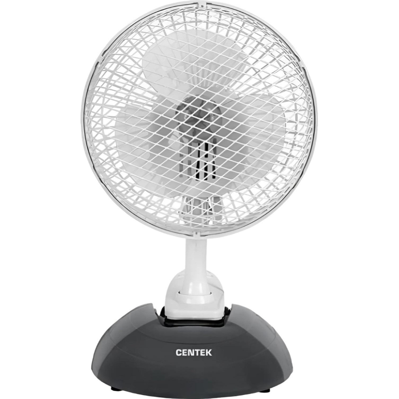 Вентилятор Centek CT-5003 Gray настольный (серый), 20 Вт - фото 1