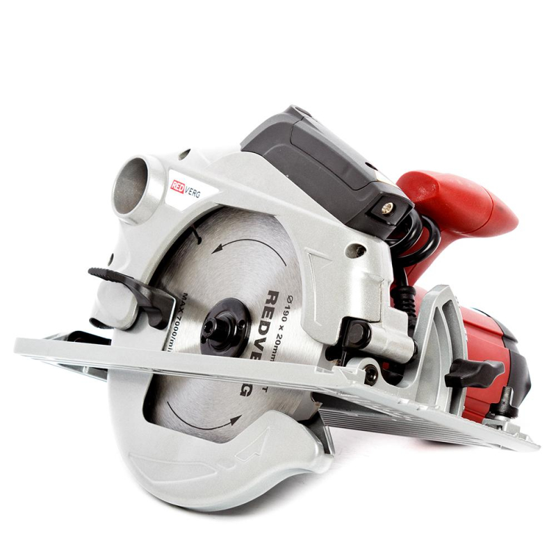 Пила циркулярная (дисковая) REDVERG 1600Вт, d190х20мм (RD-CS150-66L) - фото 1