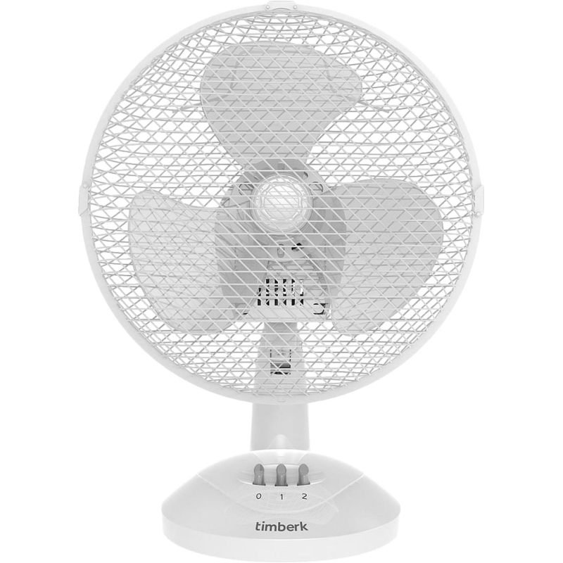 Вентилятор Timberk T-DF901, настольный, 22.5см, белый - фото 1