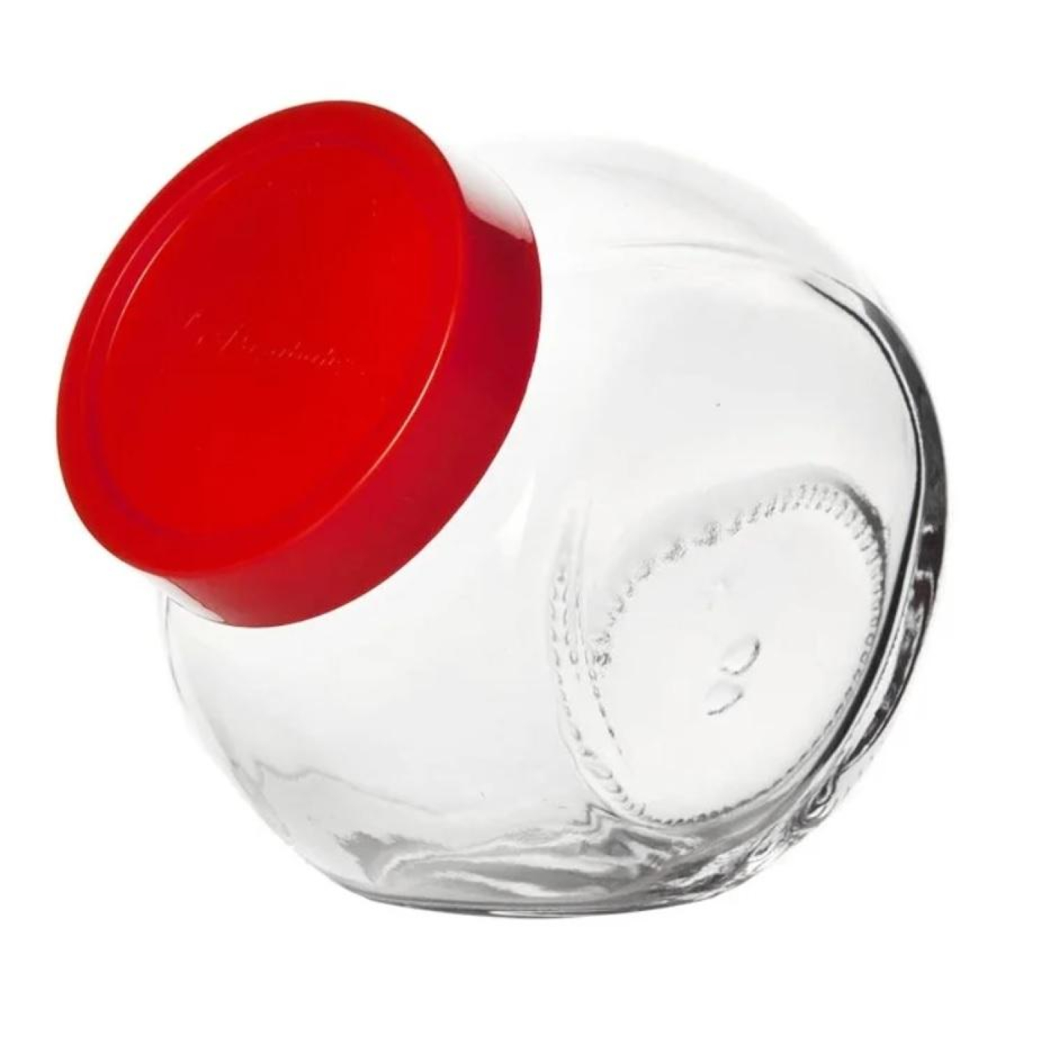 Банка с красн. крышкой БЕЛЛА 1500 мл (80000SLB) - фото 2