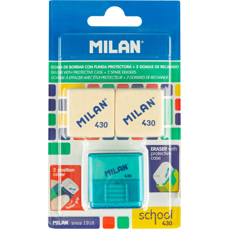 Ластик Milan из синтетич каучука School 430 для детей, наб BYM10330 1380668 - фото 7
