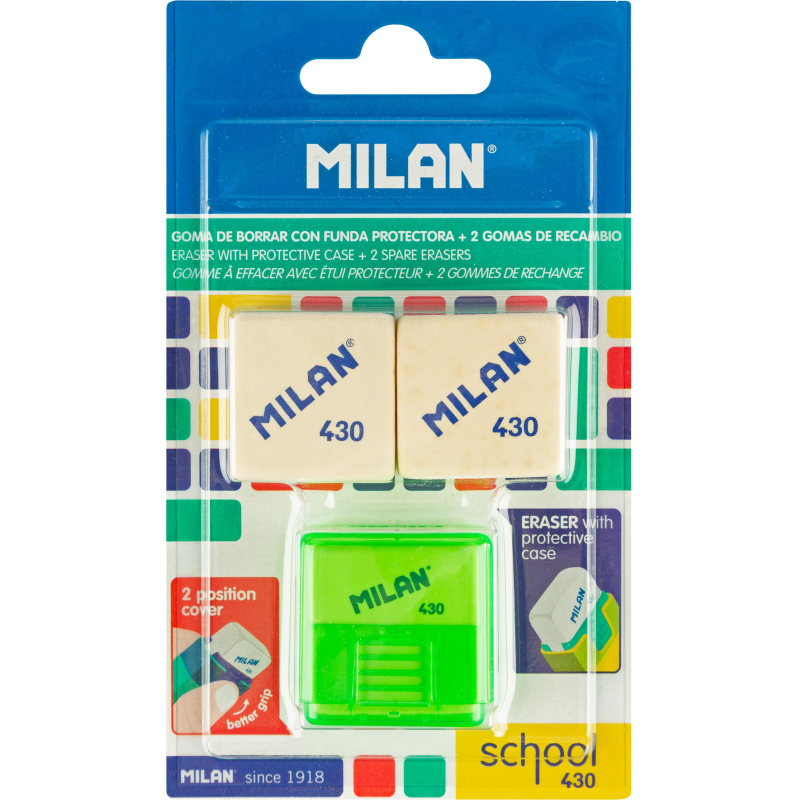 Ластик Milan из синтетич каучука School 430 для детей, наб BYM10330 1380668 - фото 11