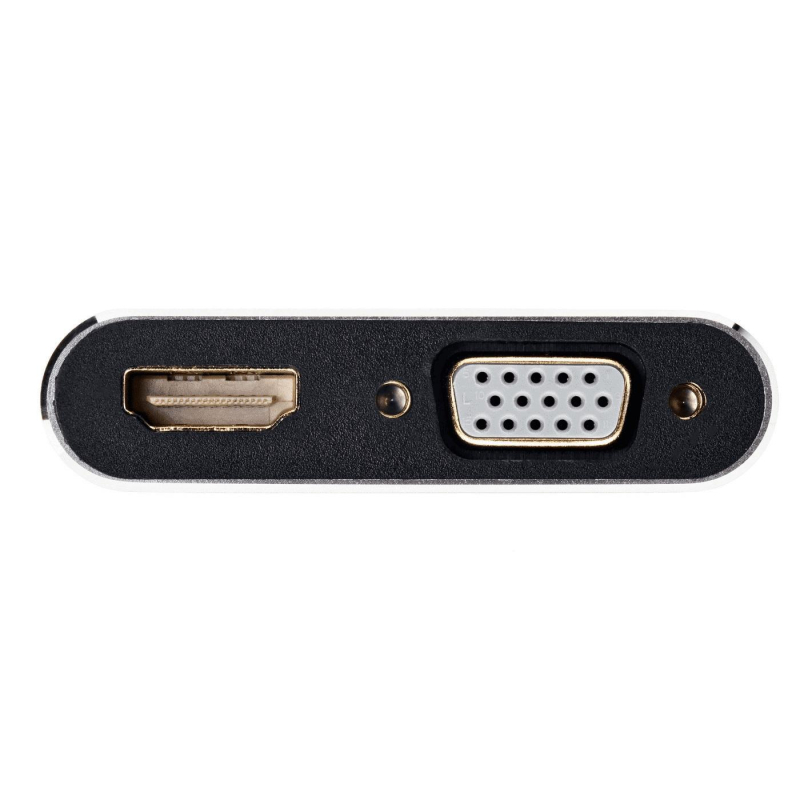 Кабель USB3.1 TypeCm - HDMI+USB3.0+PD+VGA Alum Grey 4K, Telecom &lt;TUC055 - фото 3