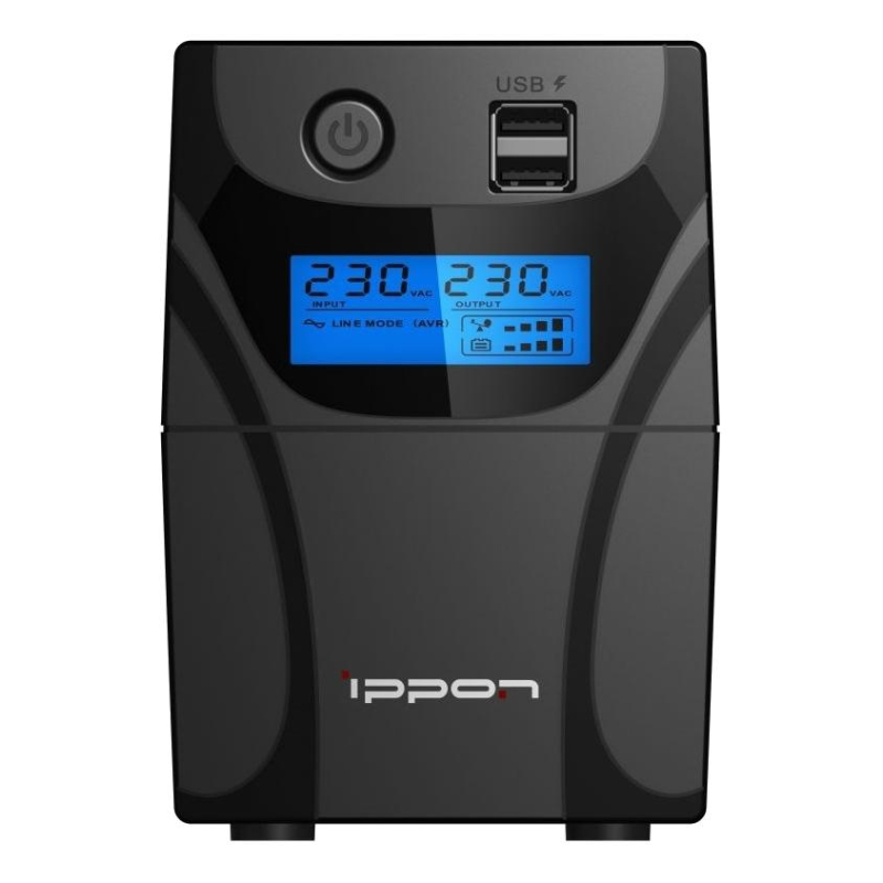 ИБП Ippon Back Power Pro II Euro 650 360Вт/650VA EURO(2) - фото 3