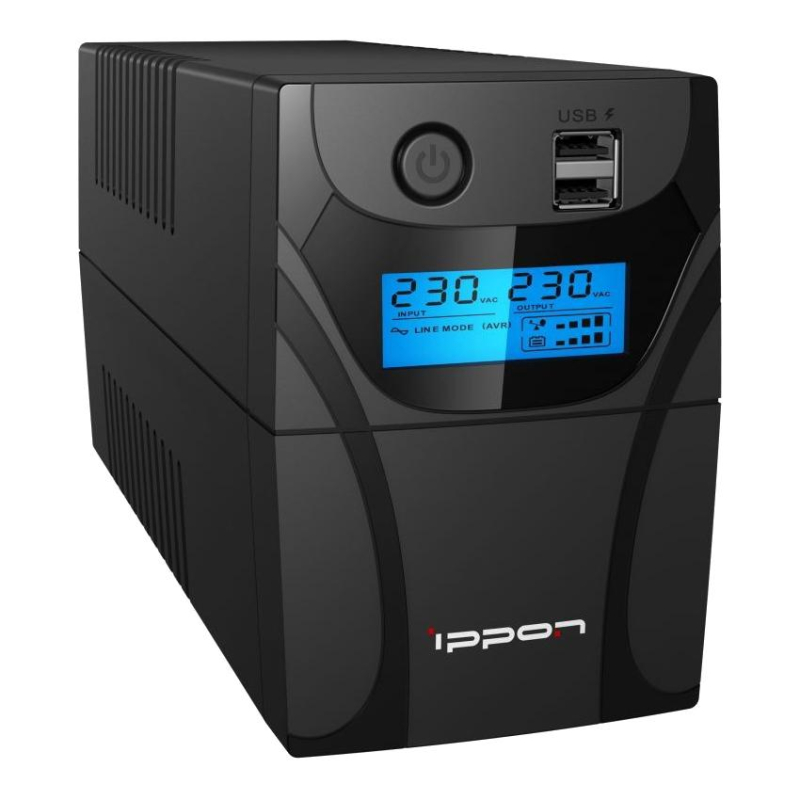 ИБП Ippon Back Power Pro II Euro 650 360Вт/650VA EURO(2) - фото 4