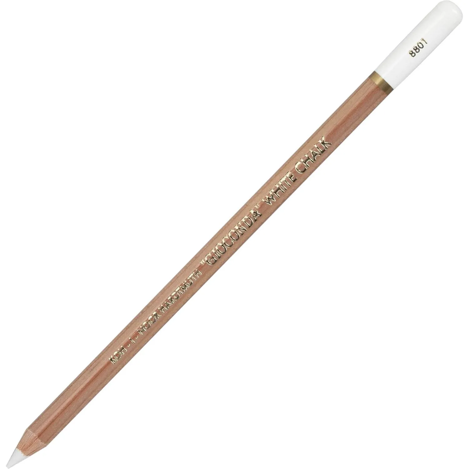 Мел KOH-I-NOOR художественный белый в карандаше GIOCONDA 8801001001KS - фото 1