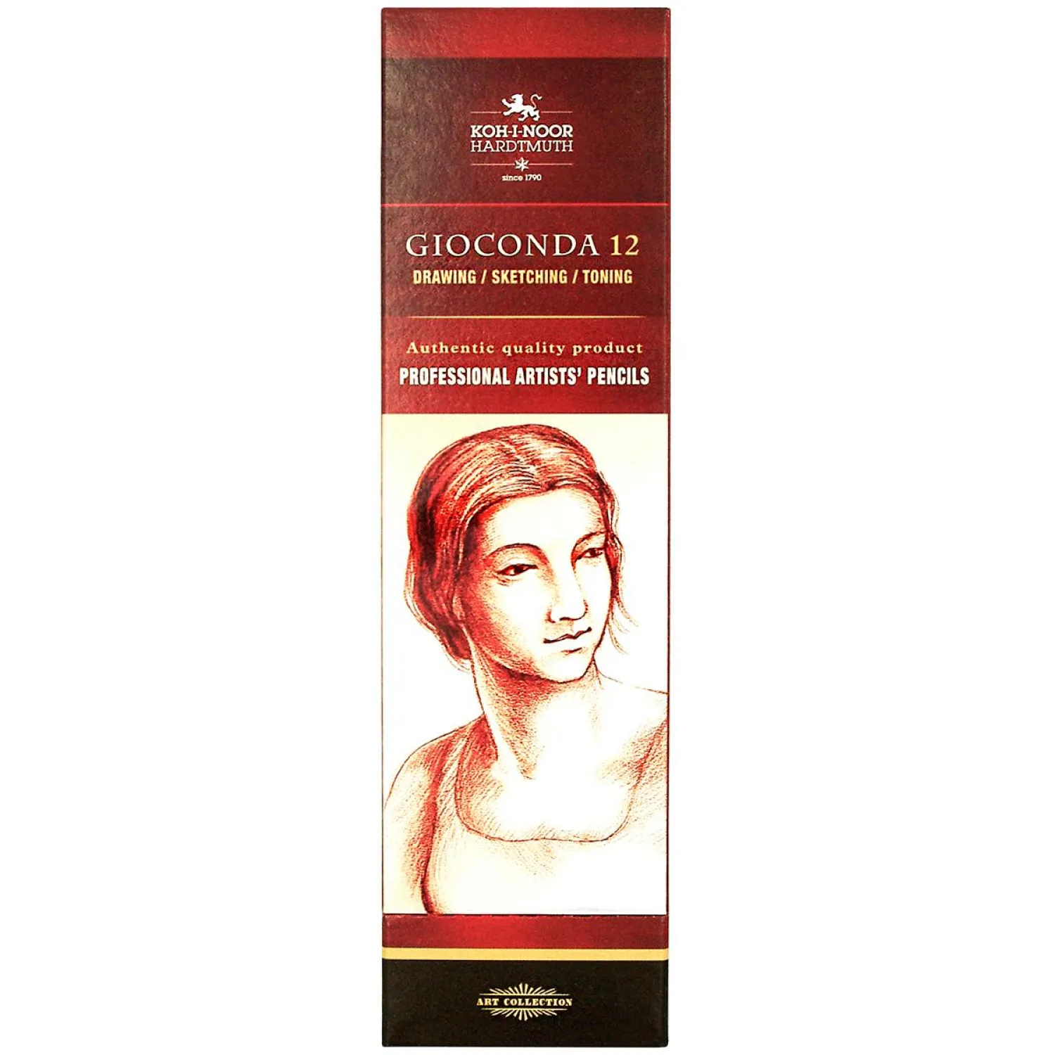 Уголь для рисования KOH-I-NOOR GIOCONDA HB искусст в карандаше8810002001KS - фото 3