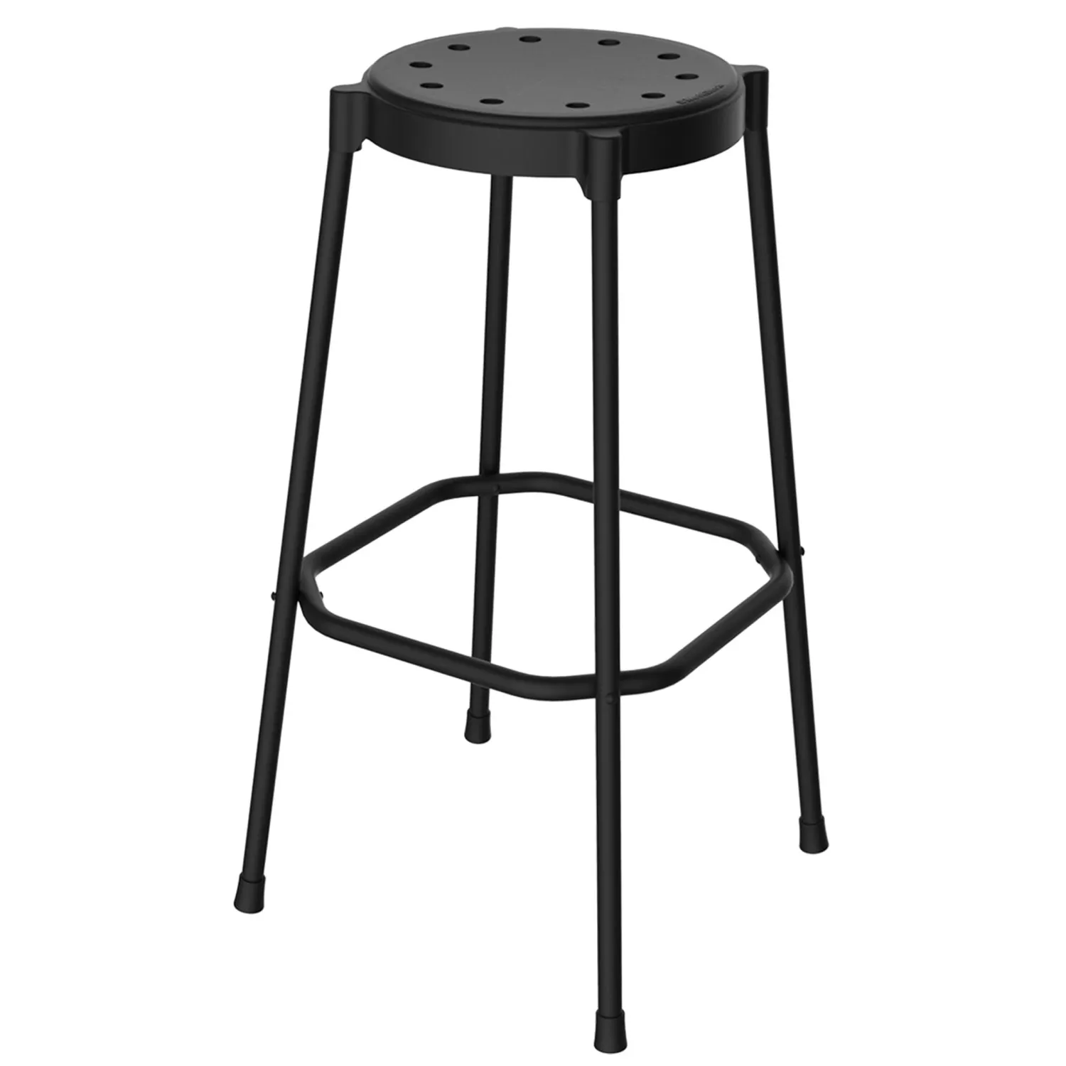 Стул барный Sheffilton SHT-S48  черный муар 865332 - фото 1