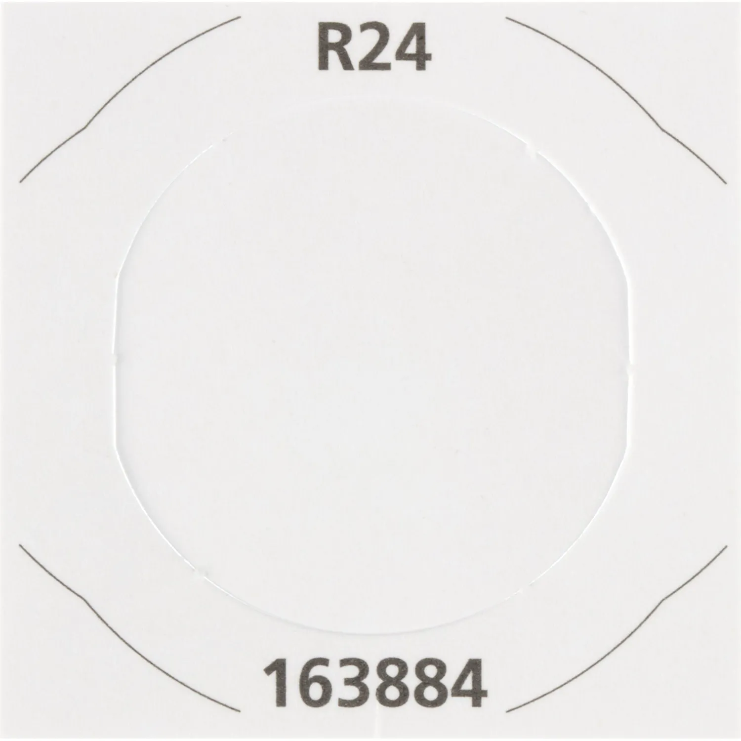 Оснастка для печати круг. d24 мм, Pr. R24 черная Colop - фото 4