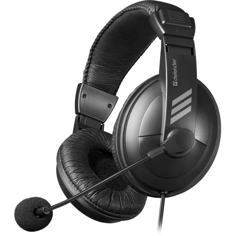 Гарнитура Defender Gryphon 750U USB, черный, 1.8м кабель - фото 1