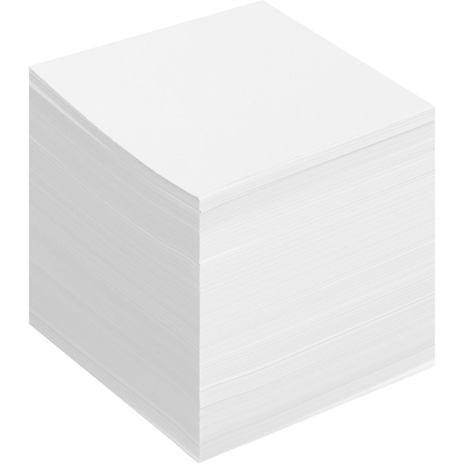 Блок для записей в подставке КОМУС в стакане 9х9х9 белый блок 100 г, 100 - фото 3