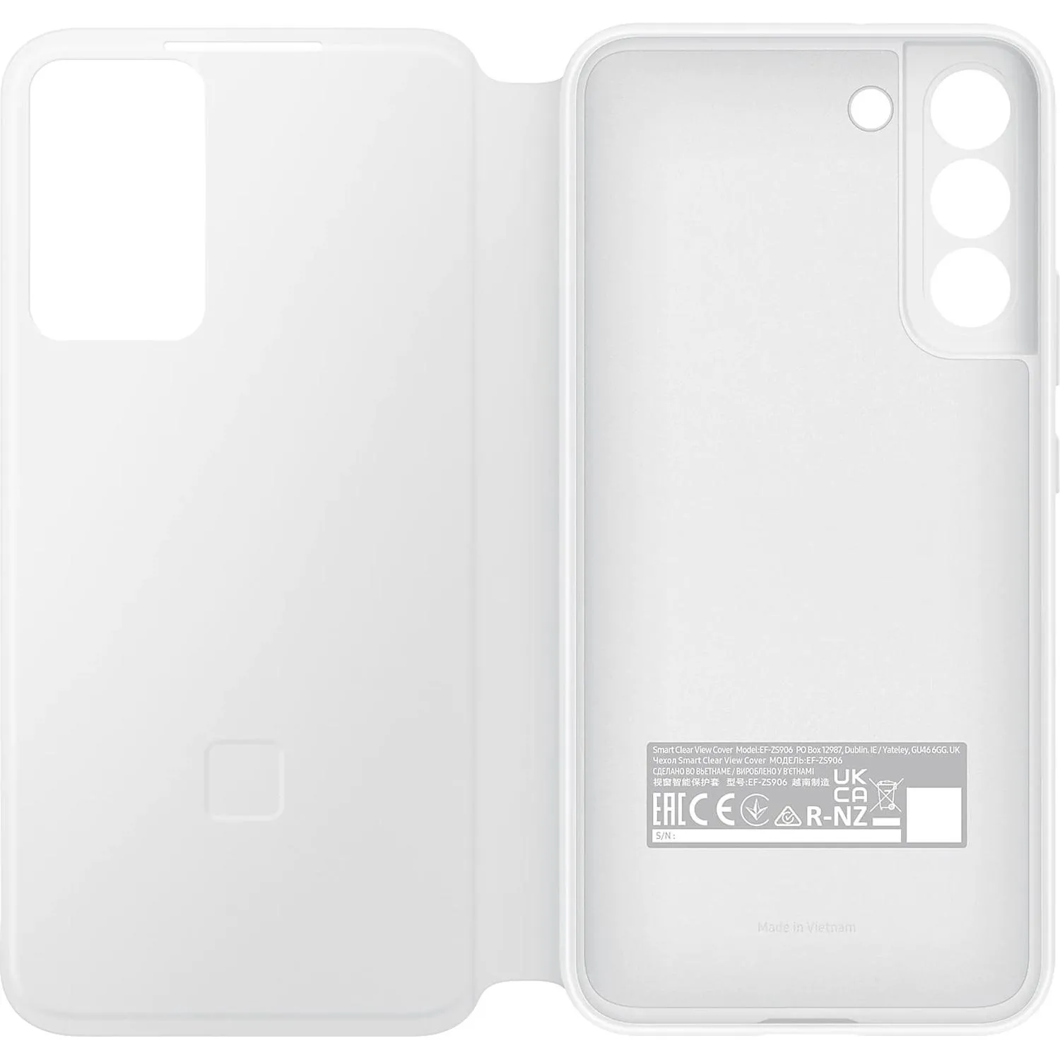Чехол SAMSUNG EF-ZS906CWEGRU (SCVCover S906 бел) (EF-ZS906CWEGRU) - фото 2