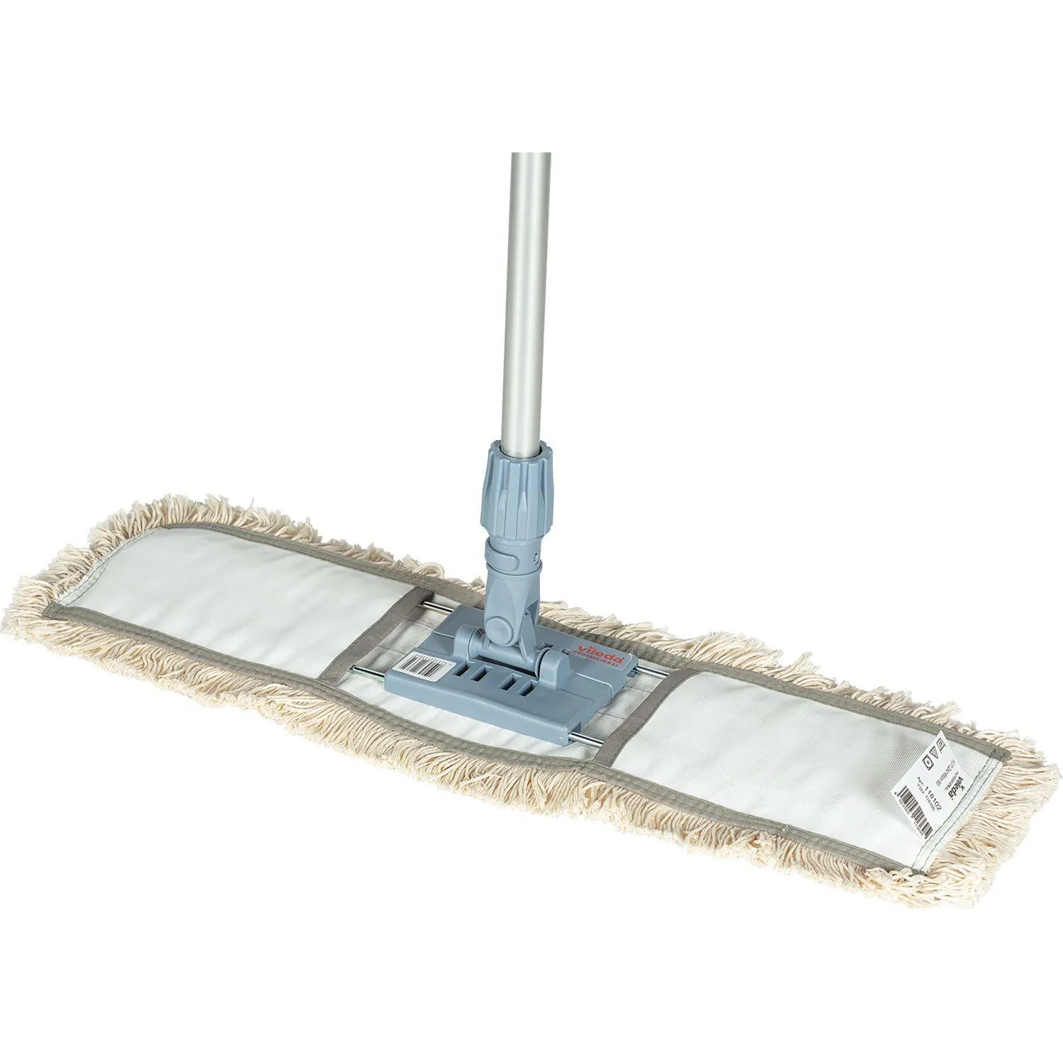 Швабра флаундер д/пола ДастМоп сталь 60х9см c насадкой Vileda 143555 - фото 2