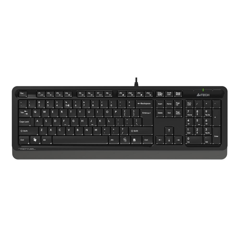Клавиатура A4Tech Fstyler FK10 черный/серый USB (1147518) - фото 1