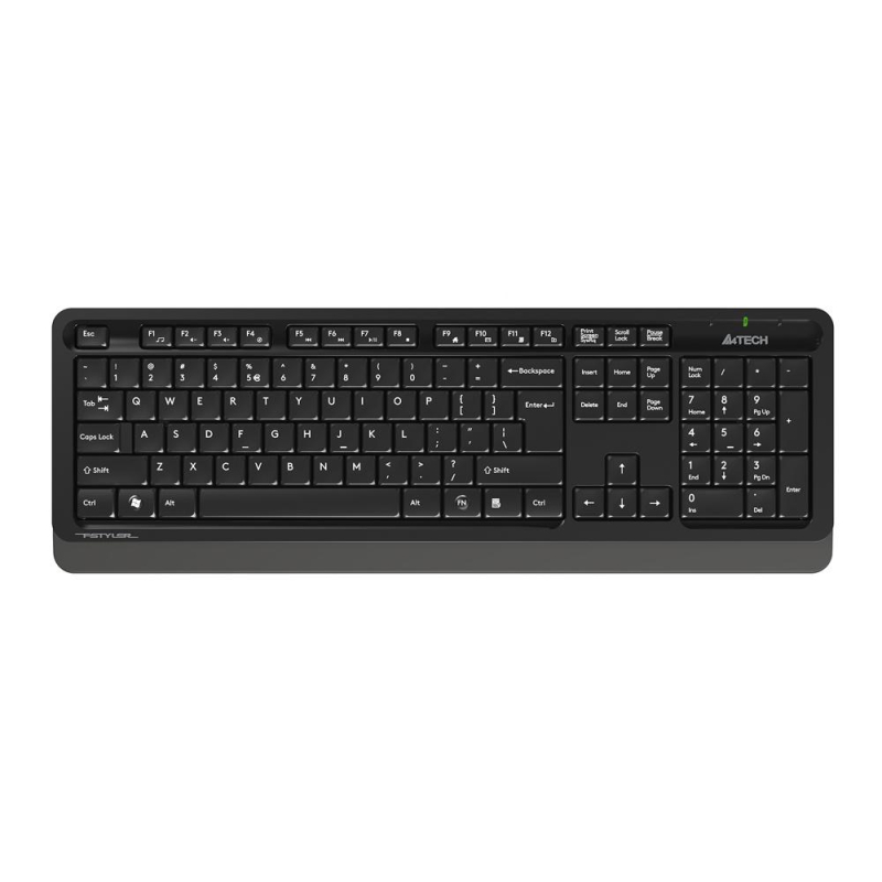 Набор клавиатура+мышь A4Tech Fstyler FG1010 черный/сер USB беспров Multime - фото 4