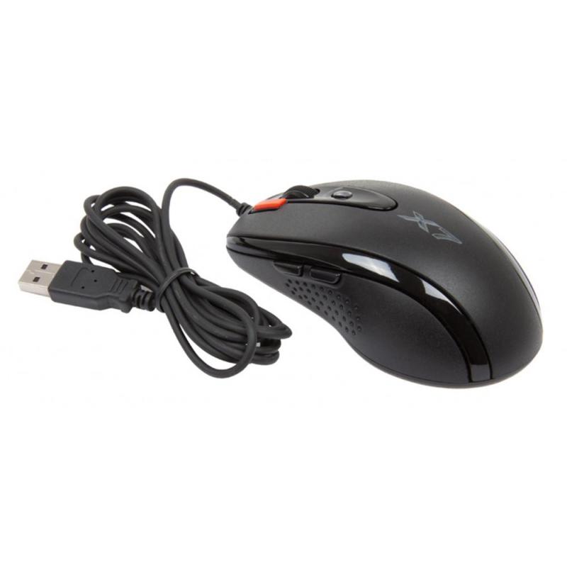 Мышь компьютерная A4Tech X-710BK чер опт (2000dpi) USB (7but) - фото 2